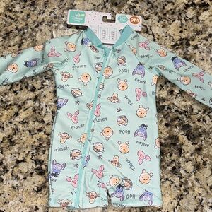Disney Mint Green Winnie the Pooh Sleep Sack